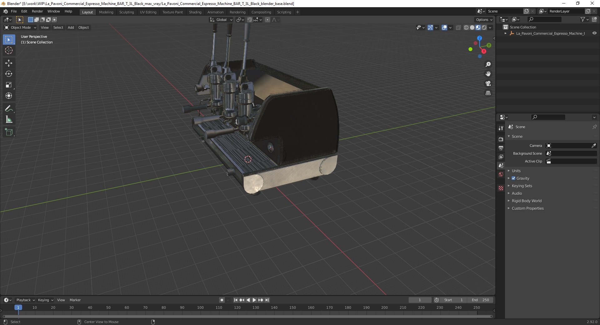 3D La Pavoni Commercial Espresso Machine BAR T 3L Black https://p.turbosquid.com/ts-thumb/ge/SIodtN/Sa/lapavonicommercialespressomachinebart3lblack3dmodel026/jpg/1708762451/1920x1080/fit_q87/8570abc24467307cd24d1d7b325efceb01289882/lapavonicommercialespressomachinebart3lblack3dmodel026.jpg