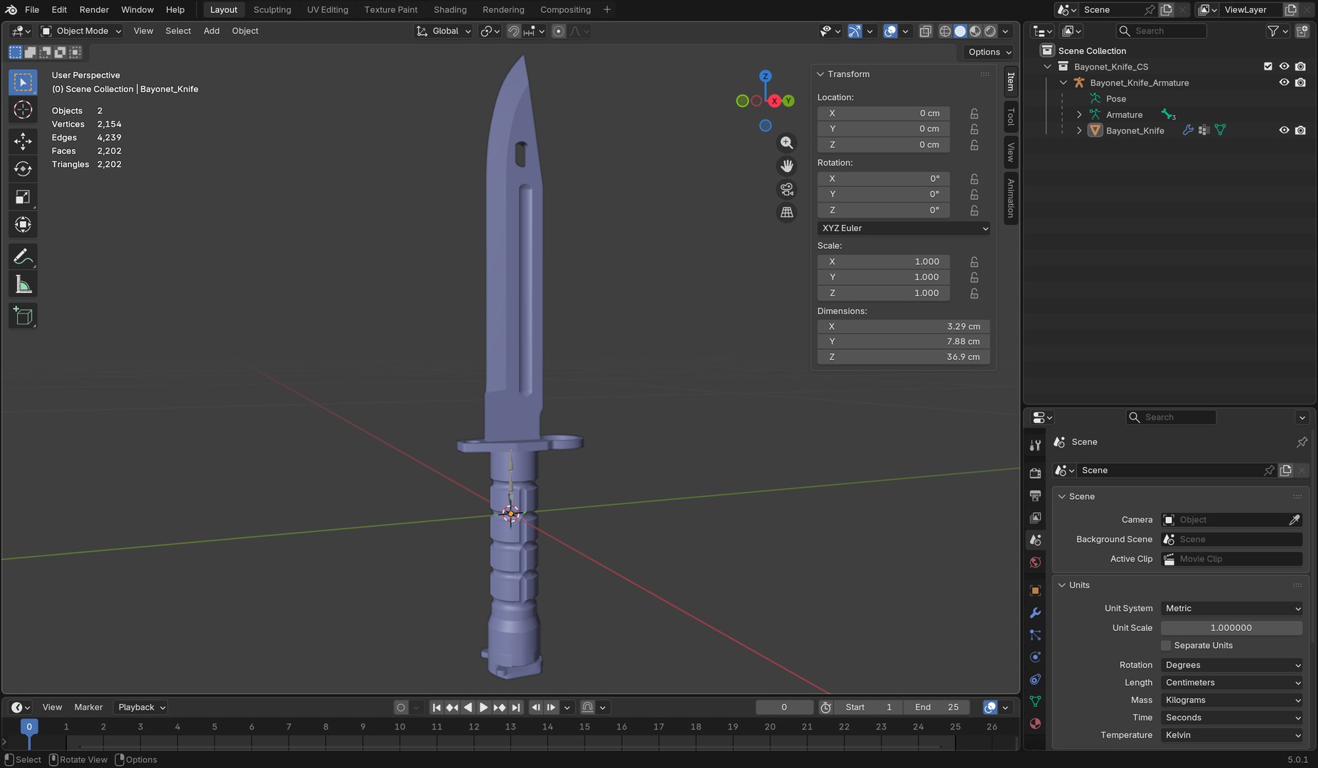 3D CS Knife Collection model https://p.turbosquid.com/ts-thumb/ge/ScTVyu/SY/11bayonetknife/png/1770989520/1920x1080/fit_q87/e45d2f6b72d4fda831307bb7bd43d2e516eaff4c/11bayonetknife.jpg
