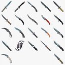 CS Knife Collection