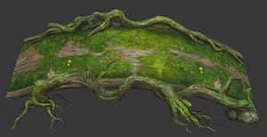 trees east 3D model