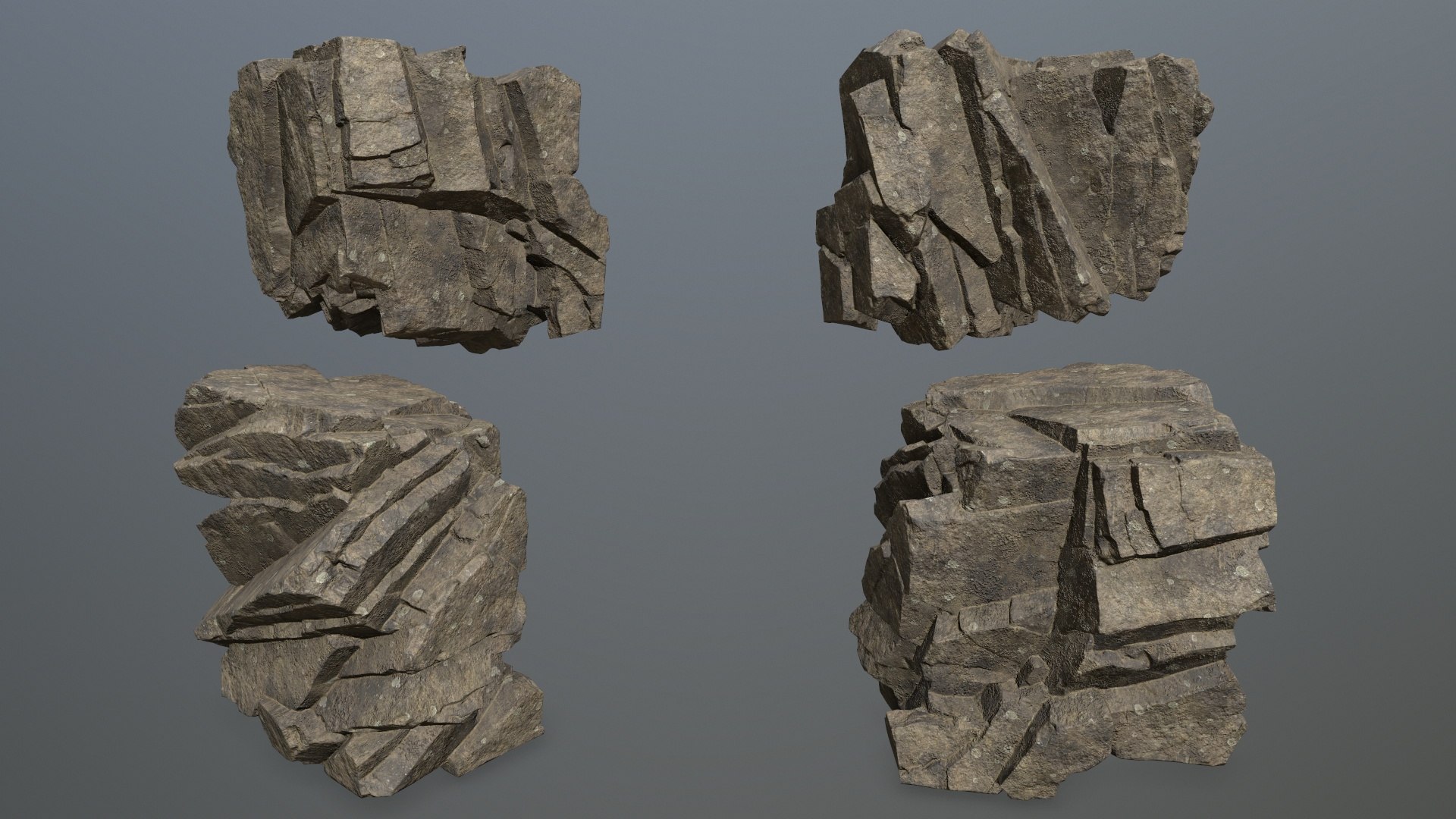 Sea Rocks 3D Model - TurboSquid 2155522