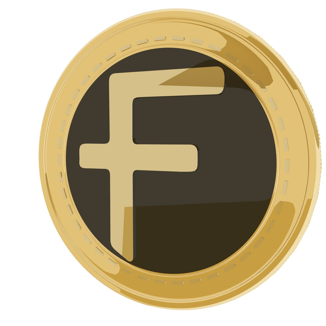 3D model Flexacoin Cryptocurrency Gold Coin - TurboSquid 1856185