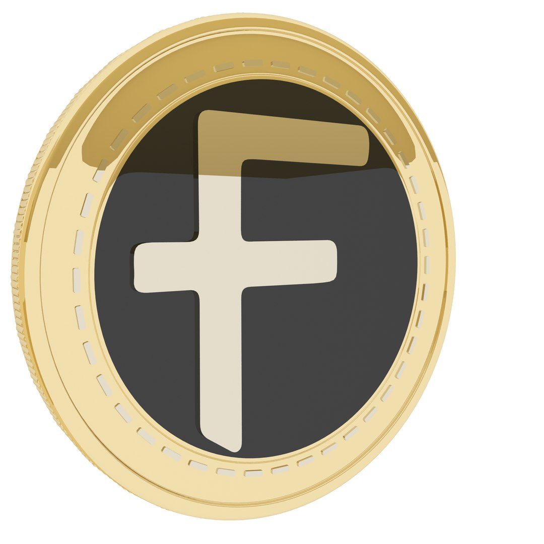 3D model Flexacoin Cryptocurrency Gold Coin - TurboSquid 1856185