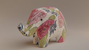 Elephant Cute Model