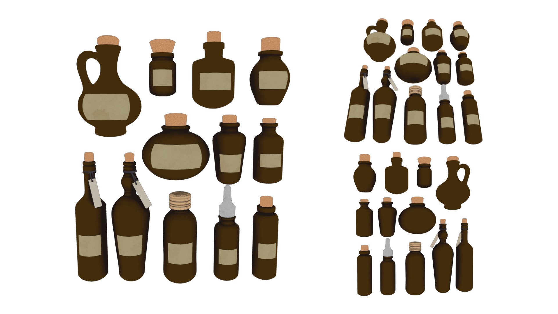 3D Potion Pack - 12 in 1 https://p.turbosquid.com/ts-thumb/ge/h9ysqu/ye/potion_color/png/1696491573/1920x1080/fit_q87/9fa8826472e3dc082a748728ab1052ea3457388d/potion_color.jpg
