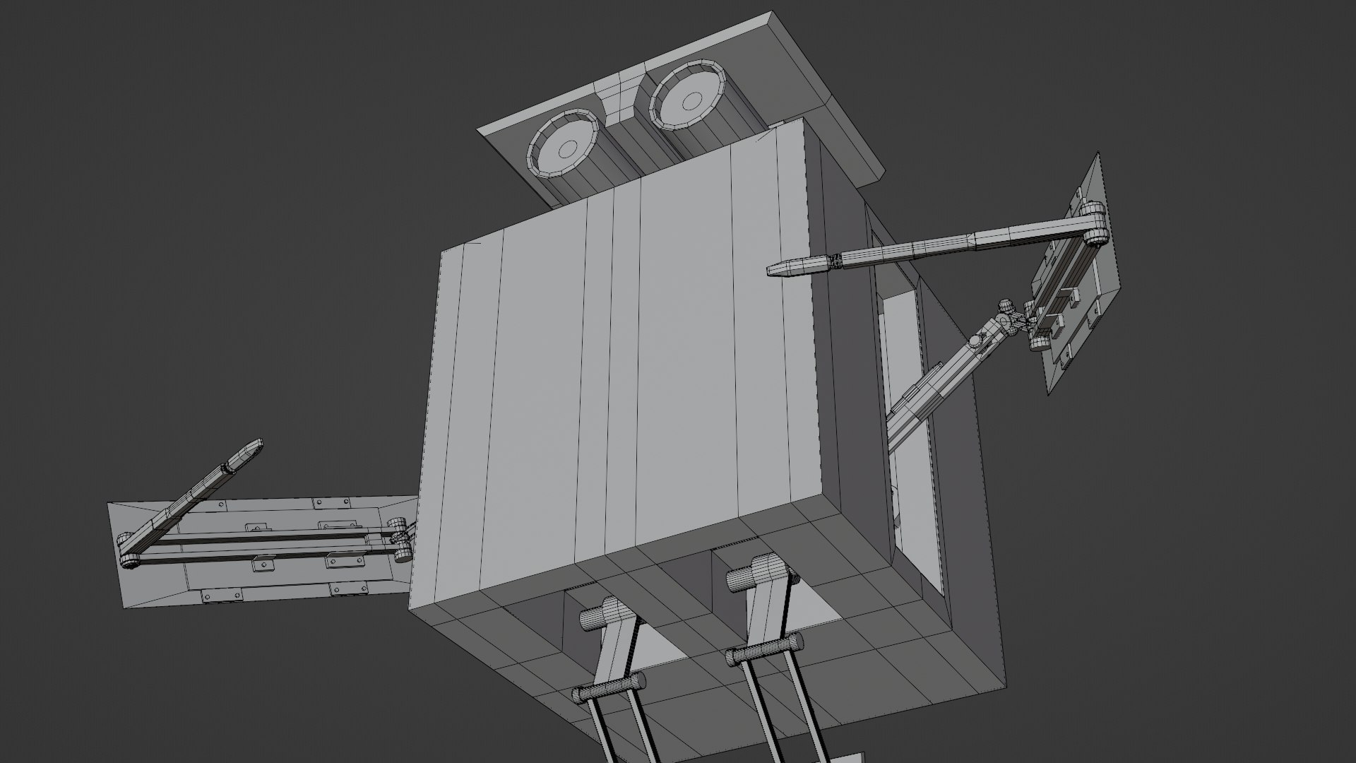 Cube Robot model https://p.turbosquid.com/ts-thumb/ge/iAMTOI/iZ/wireframe3/jpg/1671103633/1920x1080/fit_q87/c0fca5fc62f2d91cc406092010d65bbaa0ed7983/wireframe3.jpg