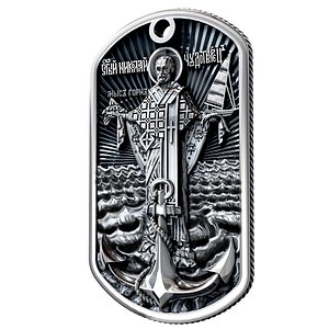 badge st nicholas 3D model
