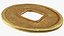 Xin Dynasty 50 Cash Shi Gold