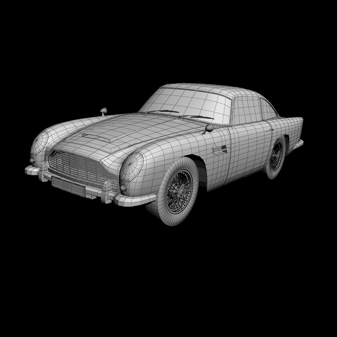 3D 1963 Aston Martin Db5 Model - TurboSquid 1453787