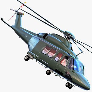 3d max agustawestland aw149 aw139 helicopter