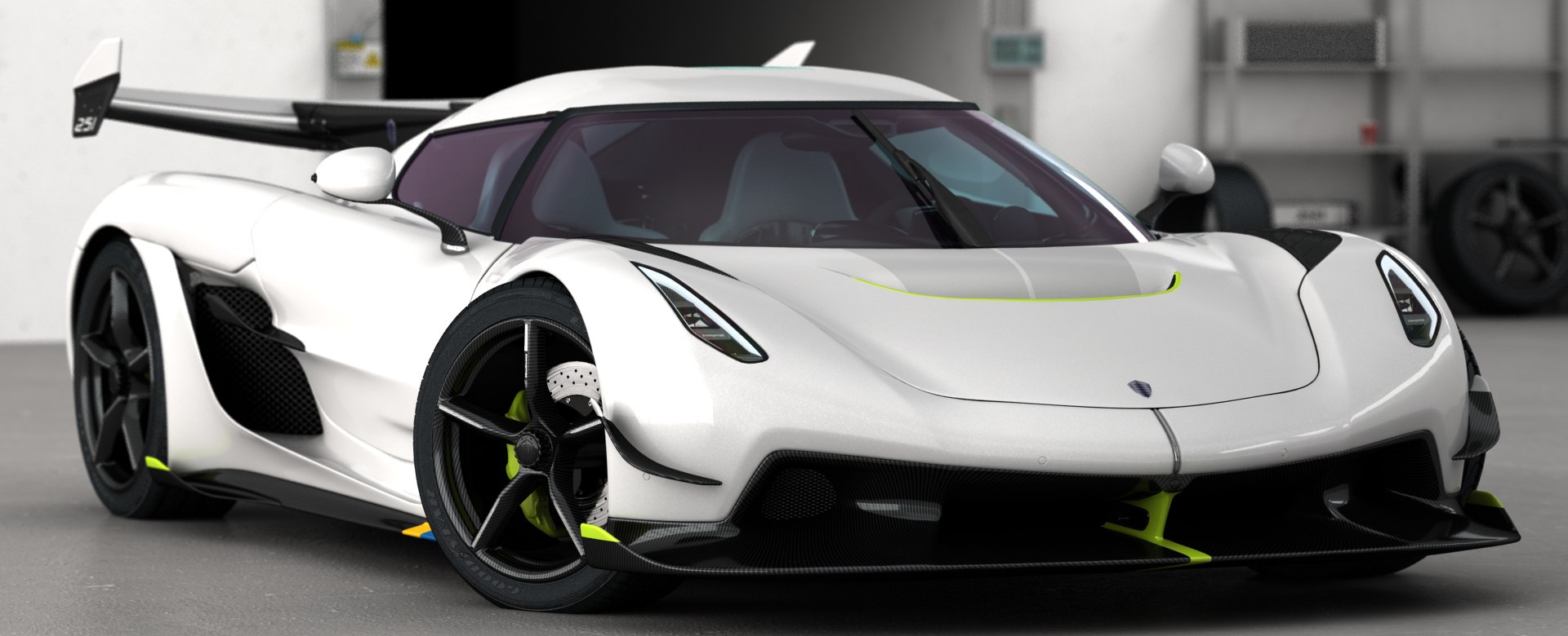 3D Model Realistic Koenigsegg Jesko 2020 - TurboSquid 1484084