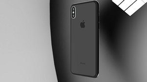 i Phone X Black