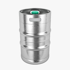Metal Beer Barrel