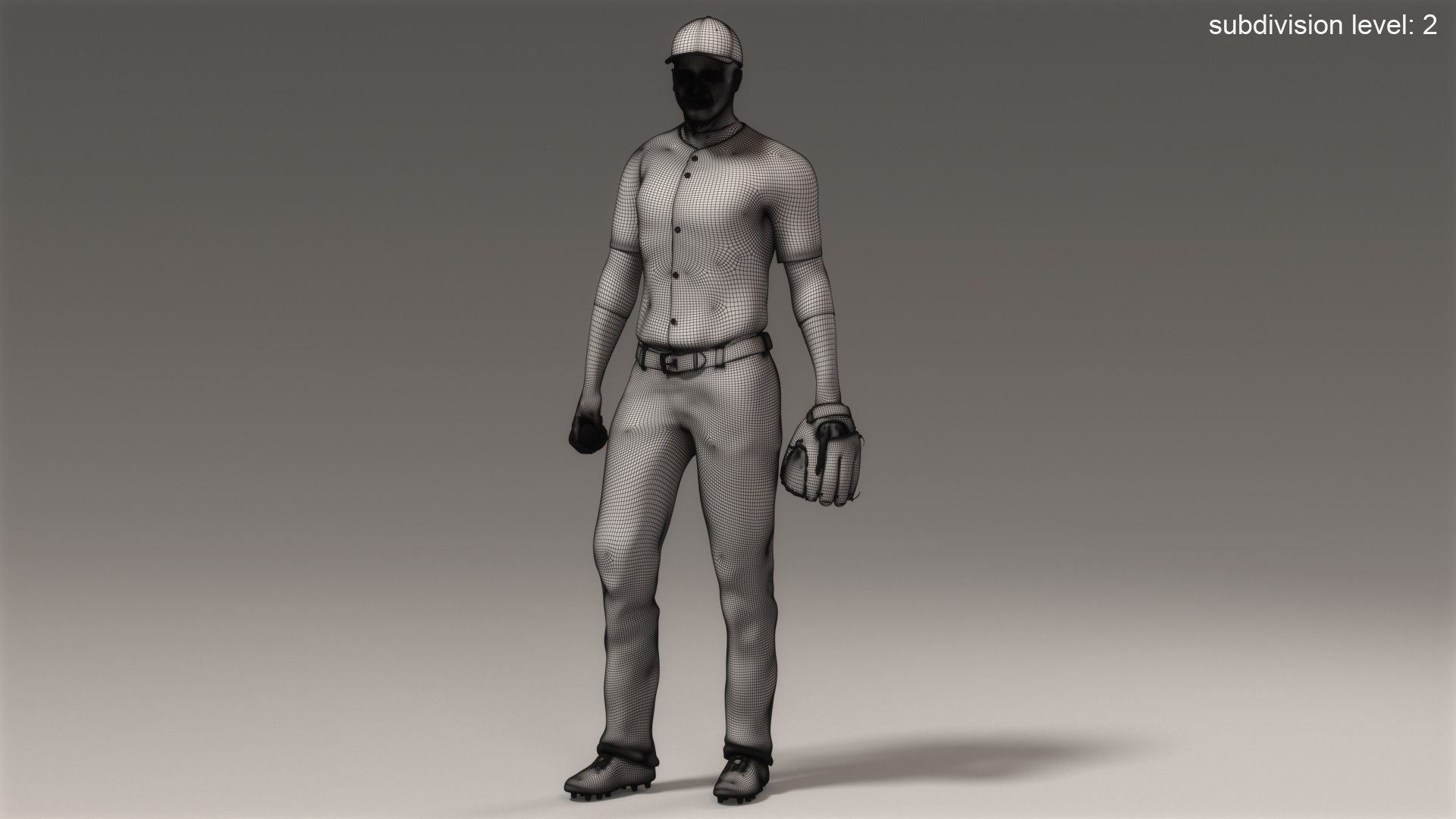 Baseball Umpire in Chief Animated HQ 3D model - TurboSquid 2052087