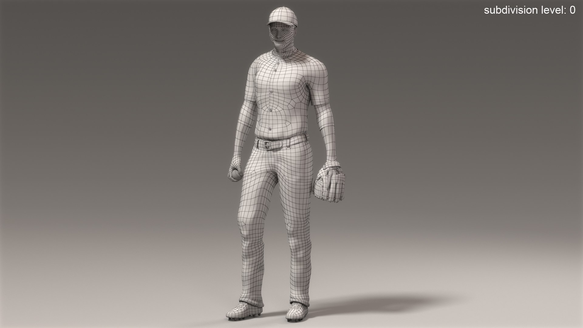 Baseball Umpire in Chief Animated HQ 3D model - TurboSquid 2052087