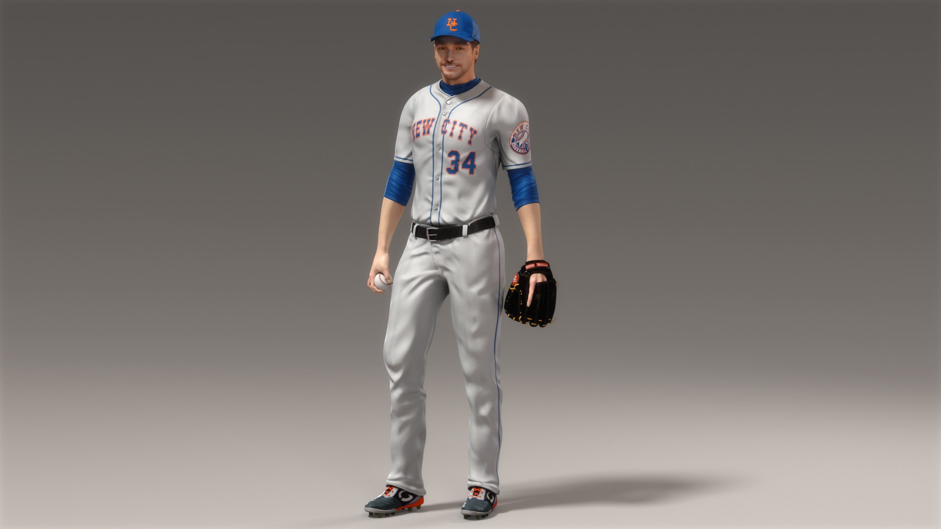 Baseball Umpire in Chief Animated HQ 3D model - TurboSquid 2052087