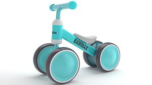 Toddler Balance Bike 01 3D model