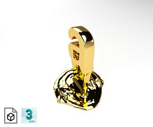 3D letter alphabet
