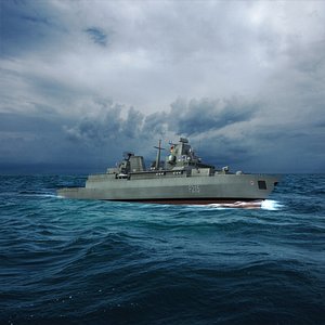 F123 Brandenburg Class Frigate