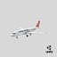 Airbus A320 Turkish Airlines animado
