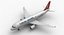 Airbus A320 Turkish Airlines animado