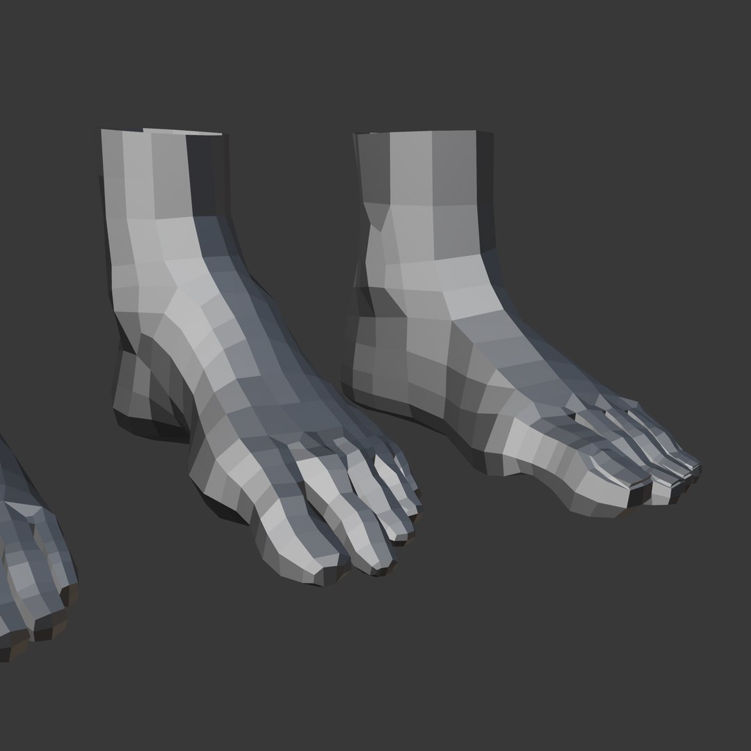 Hand And Foot Models Model - TurboSquid 2253388