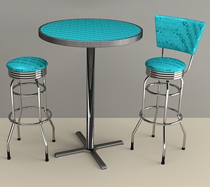 50s Barstools & Table