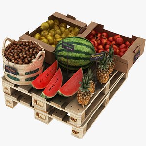 Greengrocer Rack Fruits 1