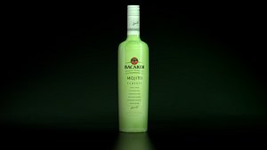 3d bacardi mojito classic model