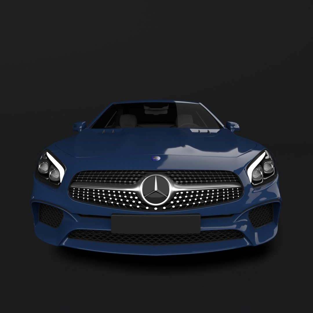 Mercedes-Benz SL-Class R232 3D - TurboSquid 2359319