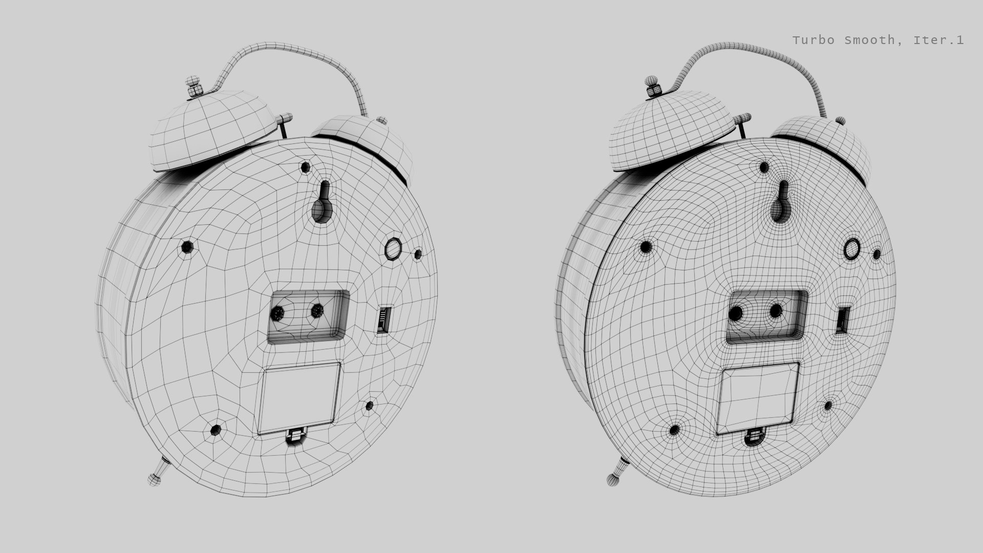 3D Alarm Clock Model - TurboSquid 2339232
