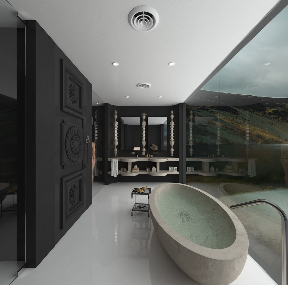 3D Bathroom Room Prometheus Model - TurboSquid 1575764