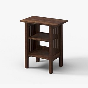 Modern Chinese side table 3D model