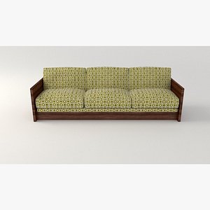 3ds sofa retro