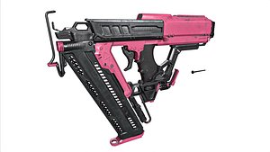 Sci-Fi Nail Gun 3D model