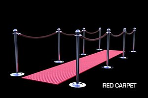 red carpet 3d c4d