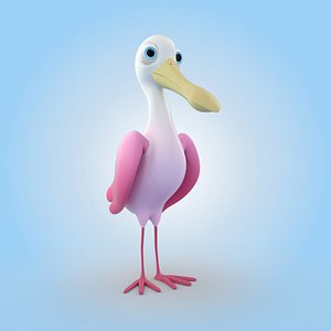 Roseate Spoonbill Bird