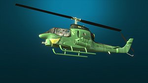 3D helicopter model