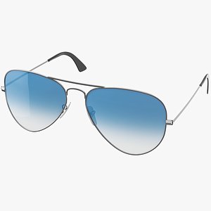 3D Pilot Classic Sunglasses 01