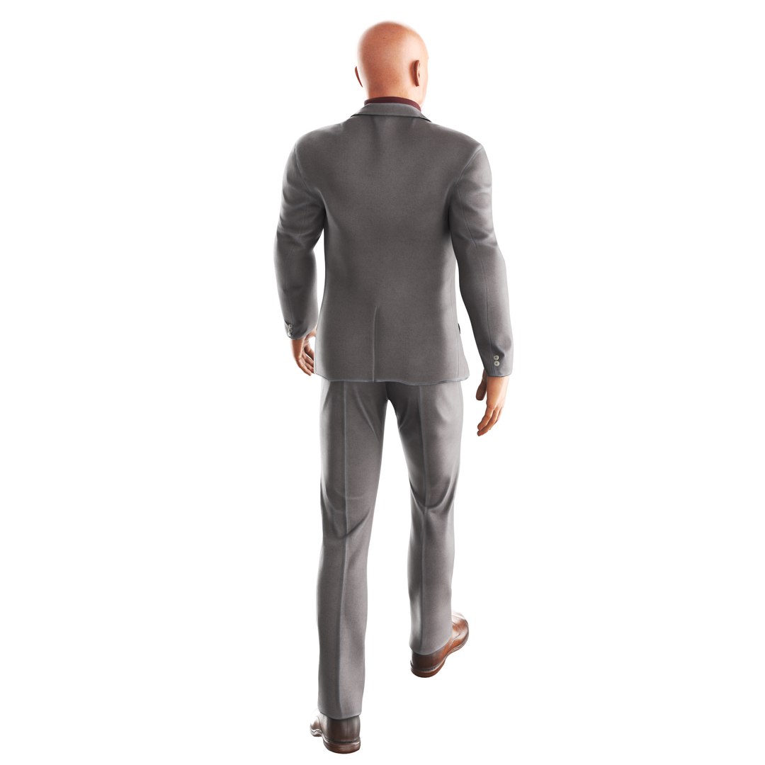 Richard-Gray-Suit-Walking 3D model - TurboSquid 1857646