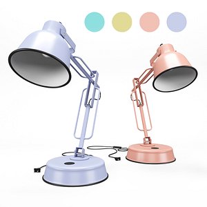 Pastela Desk Lamps 3D model
