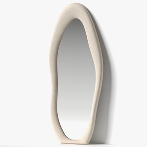 3D Amon Irregular Floor Mirror By Wrought Studio - Wayfair