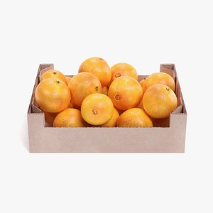 oranges box 3D model