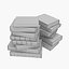 books 3d model