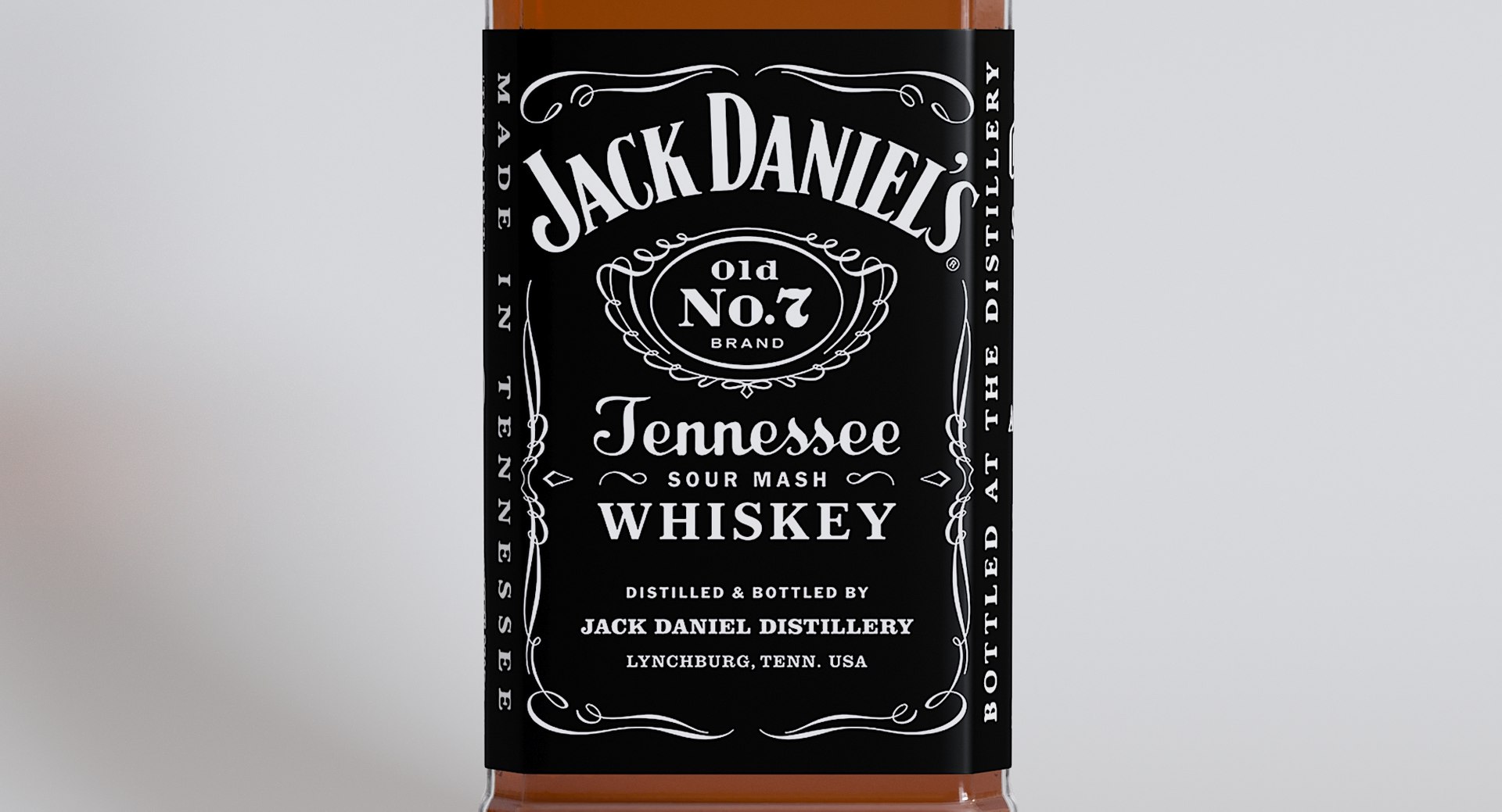 Jack Daniels Tennessee Whiskey 3D Model - TurboSquid 1374810