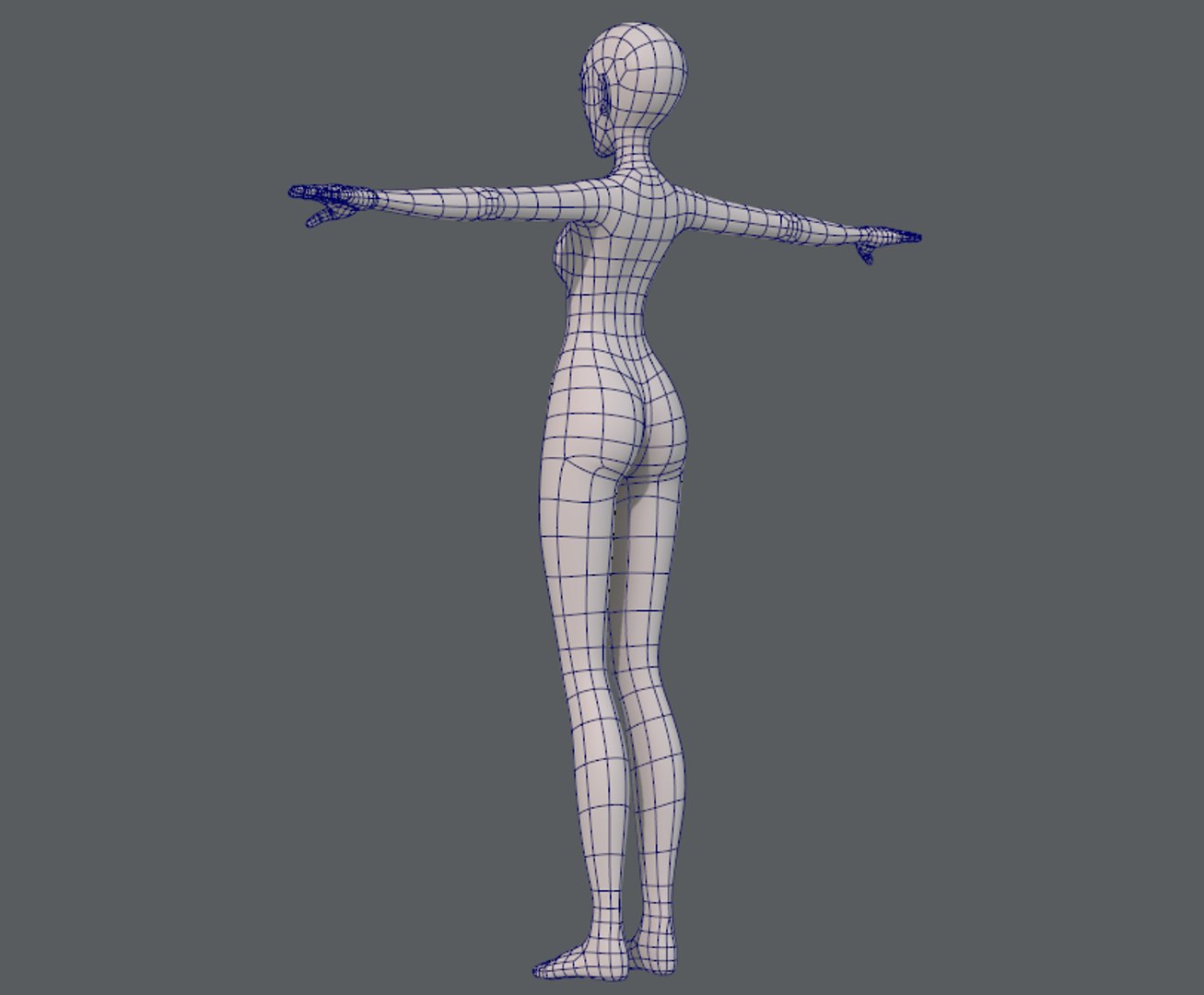 3D model base mesh woman 13 - TurboSquid 1334089