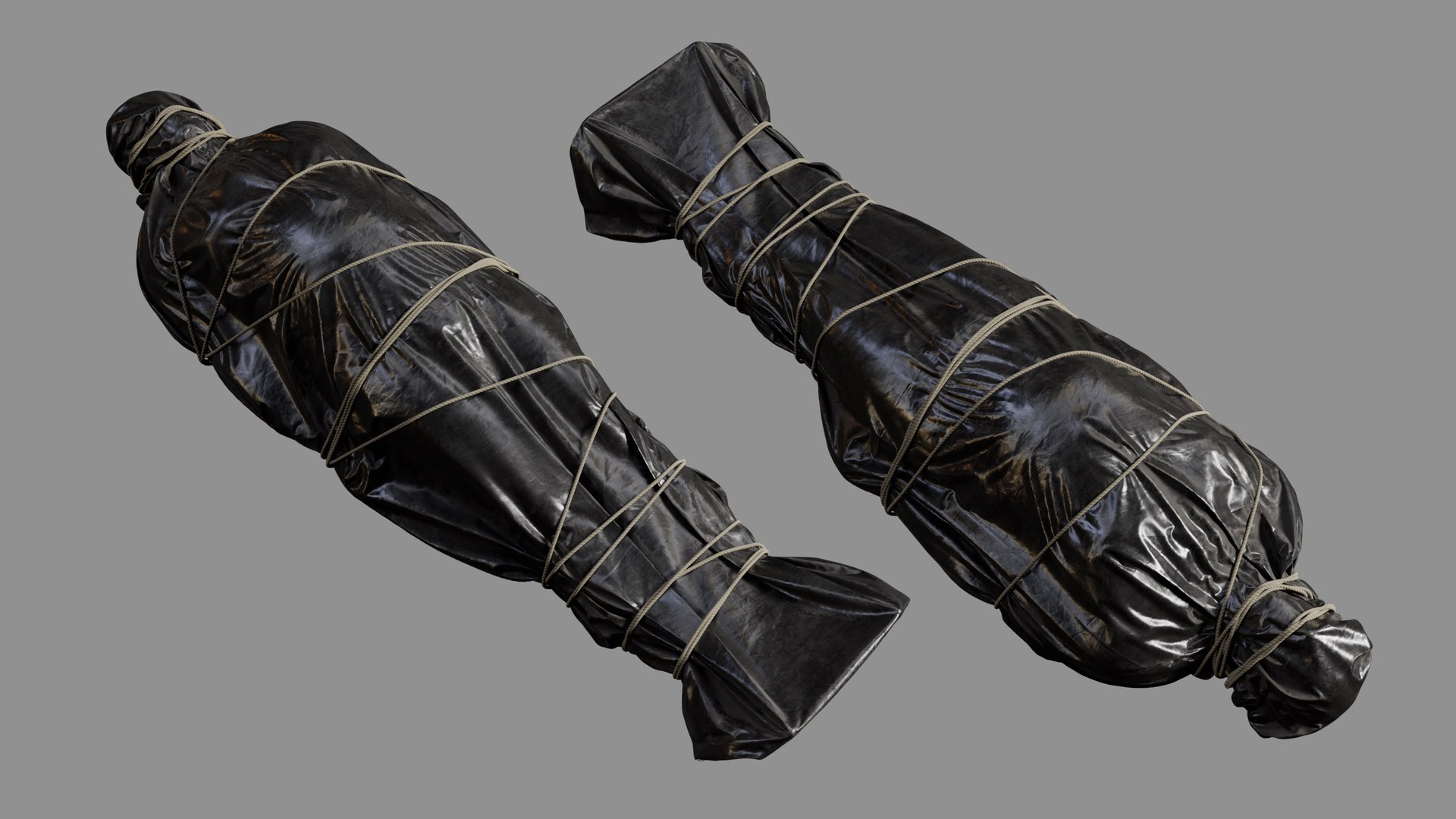 Covered Corpse 09 Low-Poly Model - TurboSquid 2382113