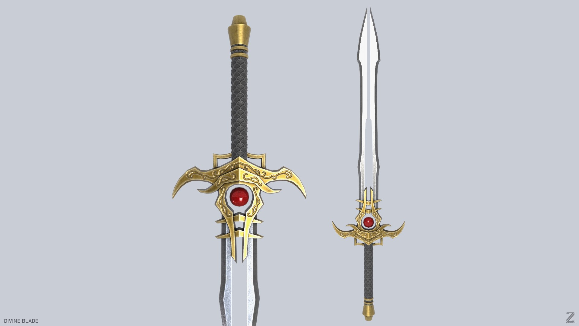 3D Divine Blade Collection - TurboSquid 2385041
