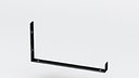 J-shaped shelf bracket 2 color
