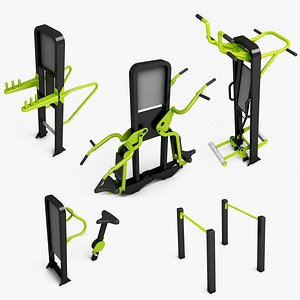 Outdoor gym equipments